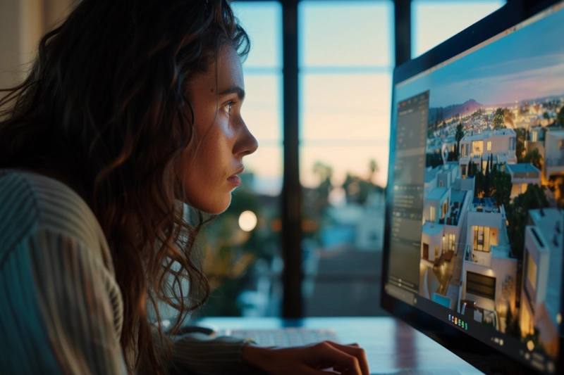 Looking at Real Estate Listings